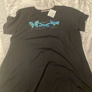 NWT Black T-Shirt Dress